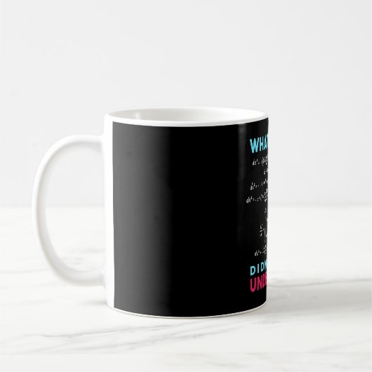 Mug Formule physique Plaisanter drôle Math (Gauche)