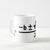 Mug formule quadratique (Devant gauche)