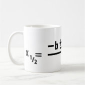 Mug formule quadratique (Gauche)