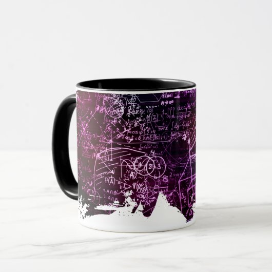 Mug Formules dans l'espace mathématique (Devant gauche)