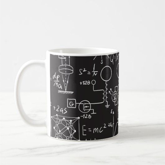 Mug Formules scientifiques : Patte de calcul du tablea (Gauche)