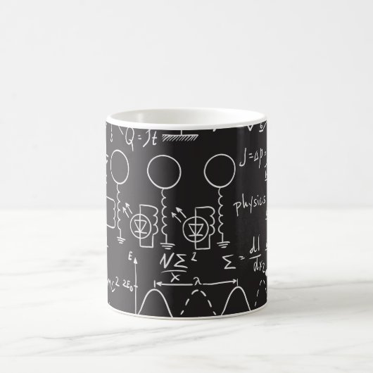Mug Formules scientifiques : Patte de calcul du tablea (Centre)