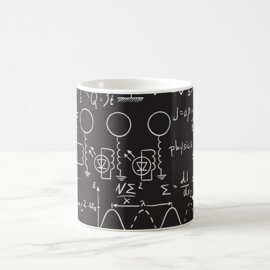 Mug Formules scientifiques : Patte de calcul du tablea (Centre)