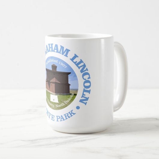 Mug Fort Abraham Lincoln SP (Devant droit)
