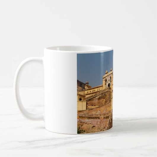 Mug Fort Amber, près de Jaipur en Inde (Gauche)