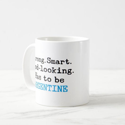 Mug fort argentin (Devant gauche)