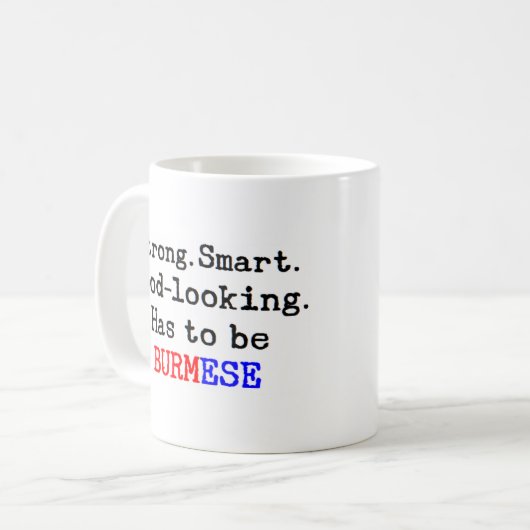 Mug fort birman (Devant gauche)