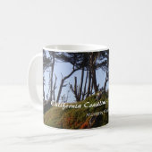 Mug Fort Bragg California Coastline Monterey Pines (Devant gauche)