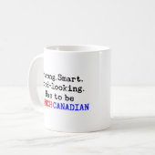 Mug fort canadien français (Devant gauche)