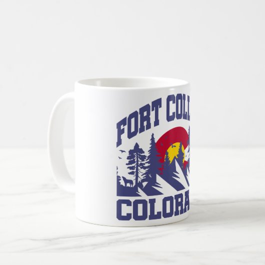 Mug Fort Collins, Colorado (Devant gauche)