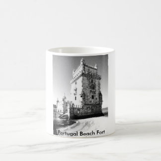 Mug Fort de plage du Portugal