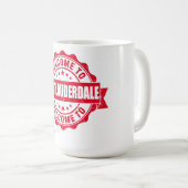 Mug Fort d'été lauderdale - floride (Devant droit)