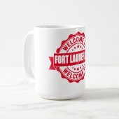 Mug Fort d'été lauderdale - floride (Devant gauche)