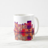 Mug Fort Lauderdale Floride Skyline (Devant droit)