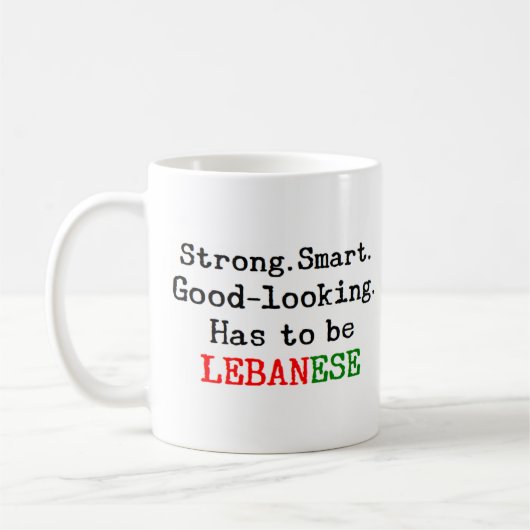 Mug fort libanais (Gauche)