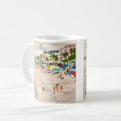 Mug "Fort Myer's Beach", tableau de Willlowcatdesigns  (Devant gauche)