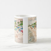 Mug "Fort Myer's Beach", tableau de Willlowcatdesigns  (Centre)