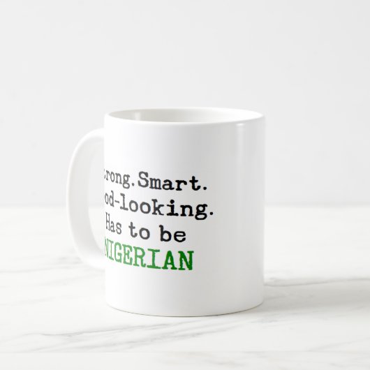 Mug fort nigerian (Devant gauche)