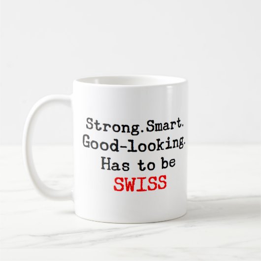 Mug fort suisse (Gauche)