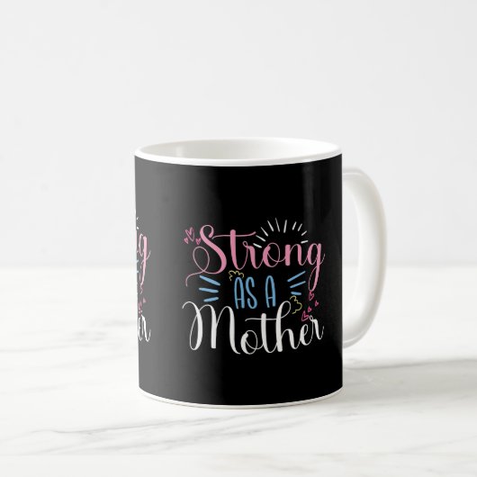 Mug Forte Comme Mère (Devant droit)