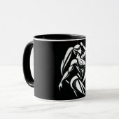 Mug Forte condition physique féminine Formation person (Devant gauche)