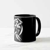 Mug Forte condition physique féminine Formation person (Devant droit)