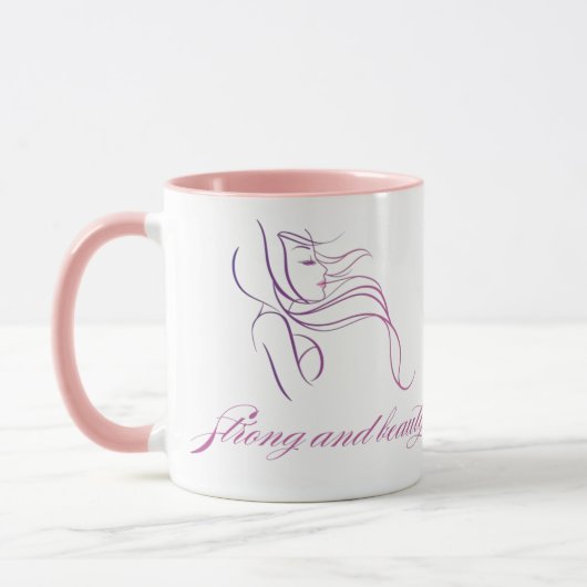 Mug Forte et beauté (Gauche)