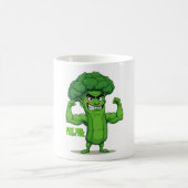 Mug Forte Légume Club-Flexing Broccoli Drôle Cartoon (Centre)