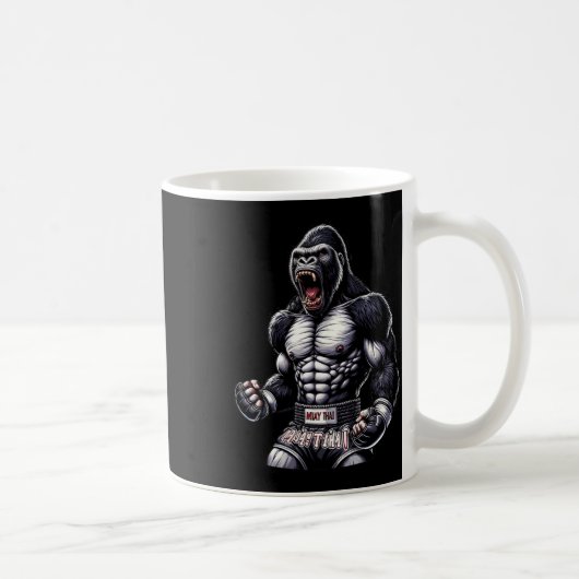 Mug Forte Muay Thai Gorilla - Thai Boxe Et Combats (Droite)