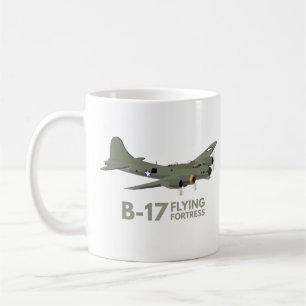 Mug Forteresse volante B-17 2ÈME GUERRE MONDIALE Bombe