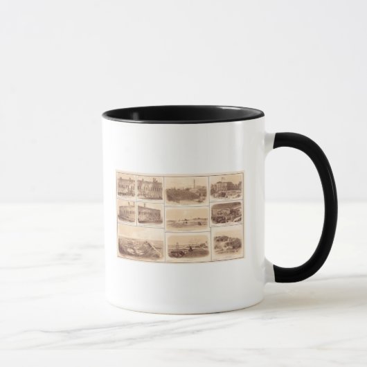 Mug Forts Sumter & Moultrie, île de Sullivan (Droite)