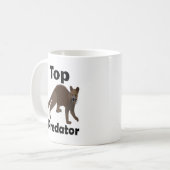 Mug Fossa Madagascar Carnivore Prédateur (Devant gauche)