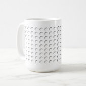Mug Fossettes de boule de golf (Devant gauche)