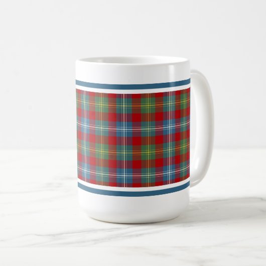 Mug Foster Clan Tartan antique (Devant droit)