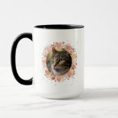 Mug Foster Fail Pet Photo Heart Wreath Gift (Gauche)