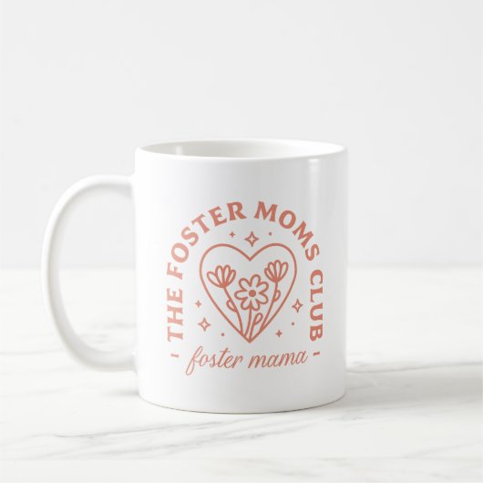 Mug Foster maman club adoption maman mère mère jour mi (Gauche)