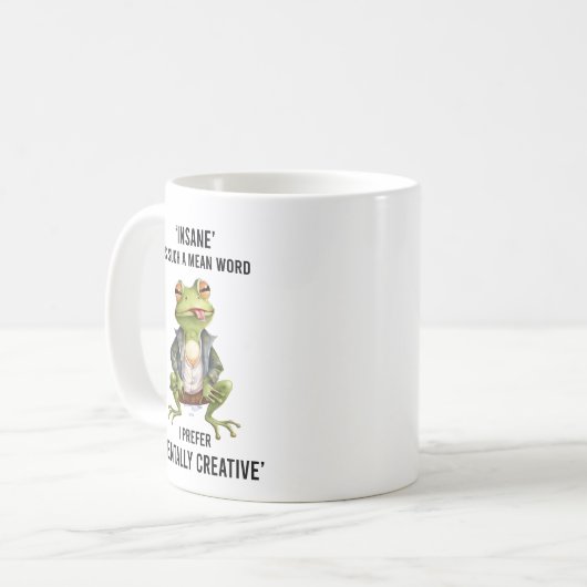 Mug "fou" (Devant gauche)