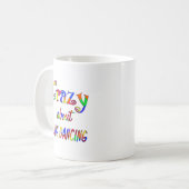 Mug Fou au sujet de la ligne danse (Devant gauche)