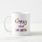 Mug Fou au sujet de la ligne danse (Gauche)