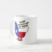 Mug Fou chiken la dame du Texas (Devant gauche)