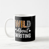 Mug Fou de l'écriture pour les écrivains créatifs Insr (Gauche)
