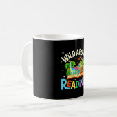 Mug Fou de lecture Professeur amateur de livres de din (Devant gauche)