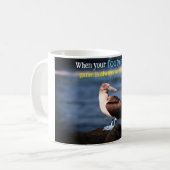 Mug Fou de pattes bleues  (Devant gauche)