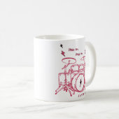 Mug Foudre rythmique : En route Drum Art Tri-Blend S (Devant droit)
