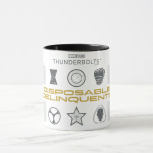 Mug Foudroyants* Délinquants jetables