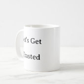 Mug Fouettons-nous grillés - Drôle Camping Camping Gif (Devant gauche)