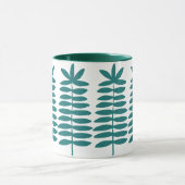 Mug Fougères Décoratives - Vert Chasseur (Centre)