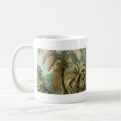 Mug Fougères Palmier Antique Botanique Fougères Art (Gauche)