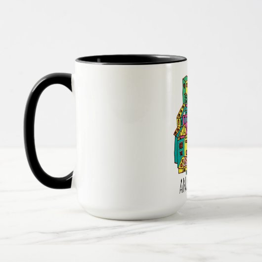 Mug Foule analogique (Gauche)