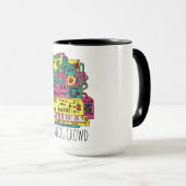 Mug Foule analogique (Devant droit)